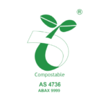 certification logo for Australian AS 4736 Standard on biodegradable and compostable plastics